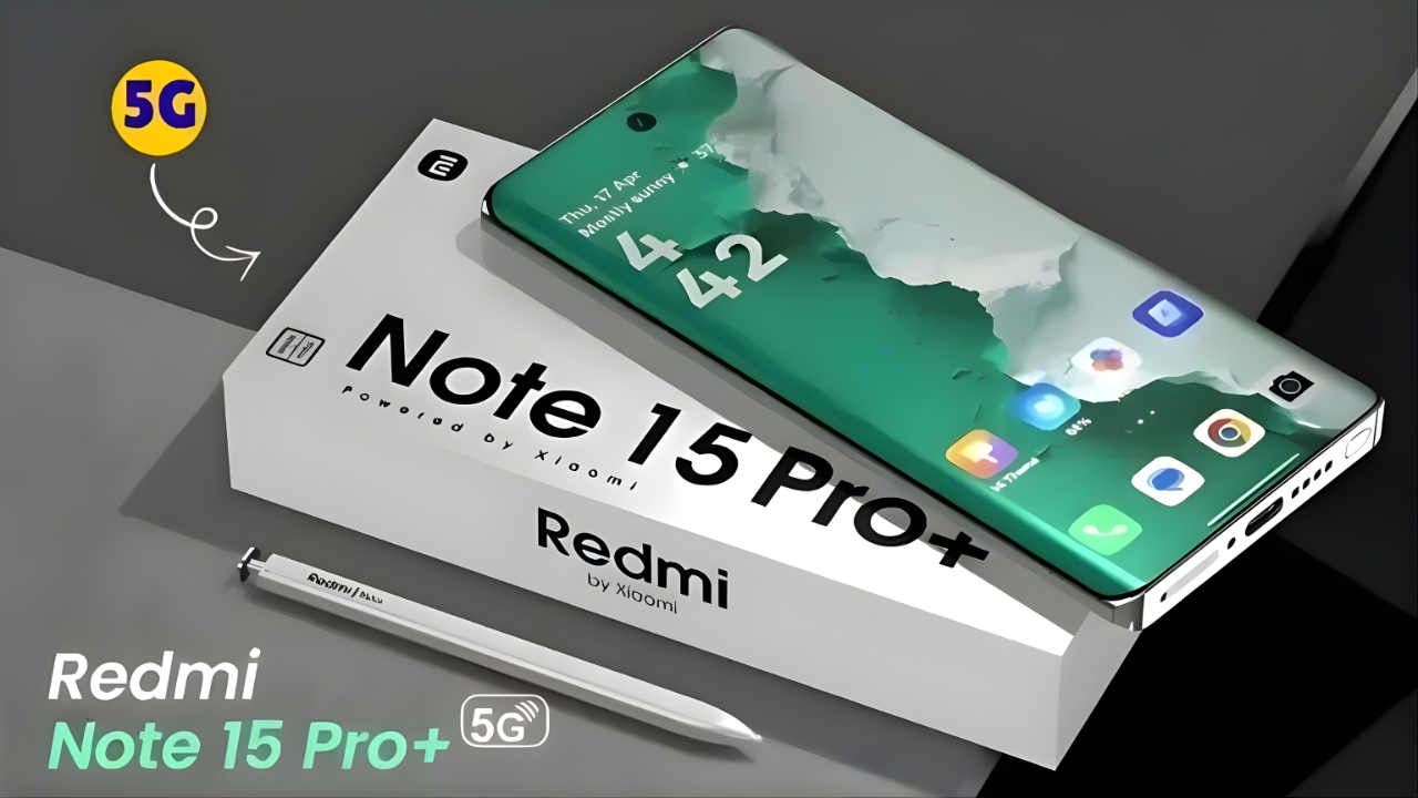Redmi Note 15 Pro 5G Full Specs Revealed : 360MP AI Camera, Massive Battery, and 140W Supercharging