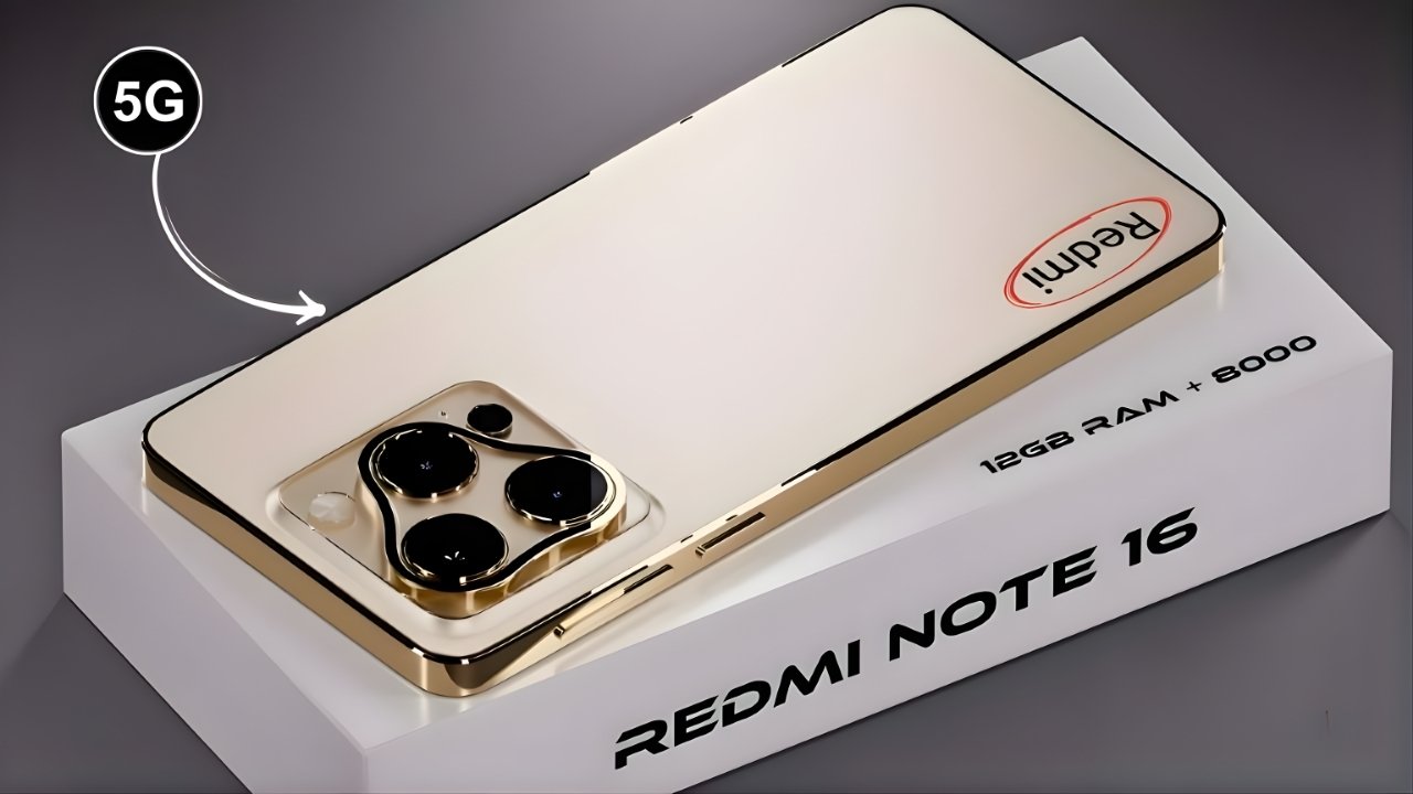 Redmi Note 16 5G Price Revealed: 12GB RAM, 8000mAh Battery and 4K Display