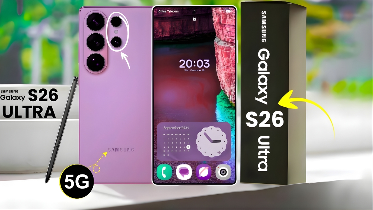 Samsung Galaxy S26 Ultra 5G Price and Features : 240MP Camera, 16GB RAM, 130W Charging, and More